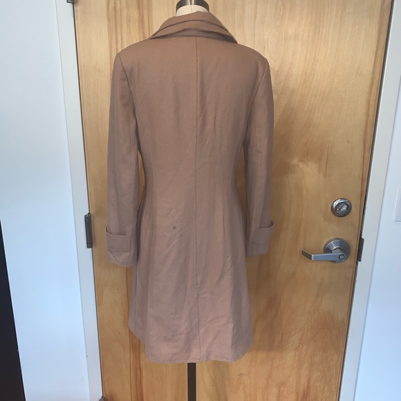Deconstructed wool trench coat - Picture 3 of 9